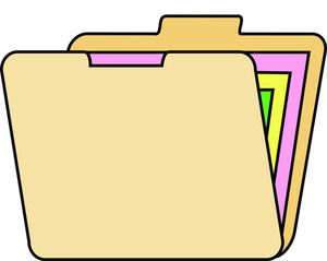 File Folder Clip Art – ASPU