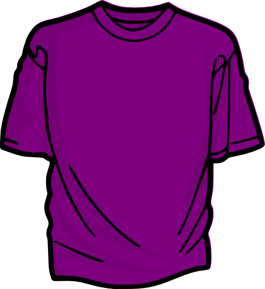 Purple T-shirt Template - ClipArt Best