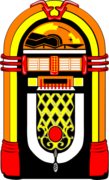 50s Jukebox Clipart