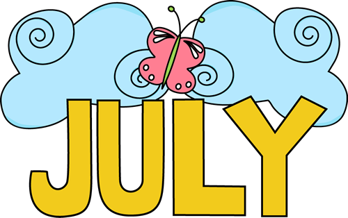 July Clip Art - July Images - Month of July Clip Art