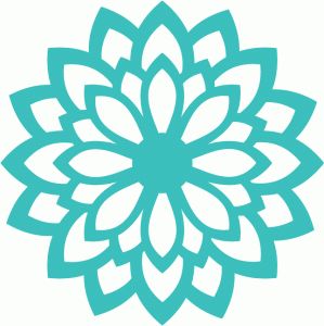 Flower Silhouette | Stencils Online ...