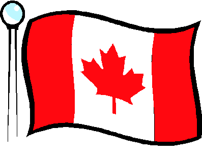 Canadian Flag Clip Art Gallery: Static