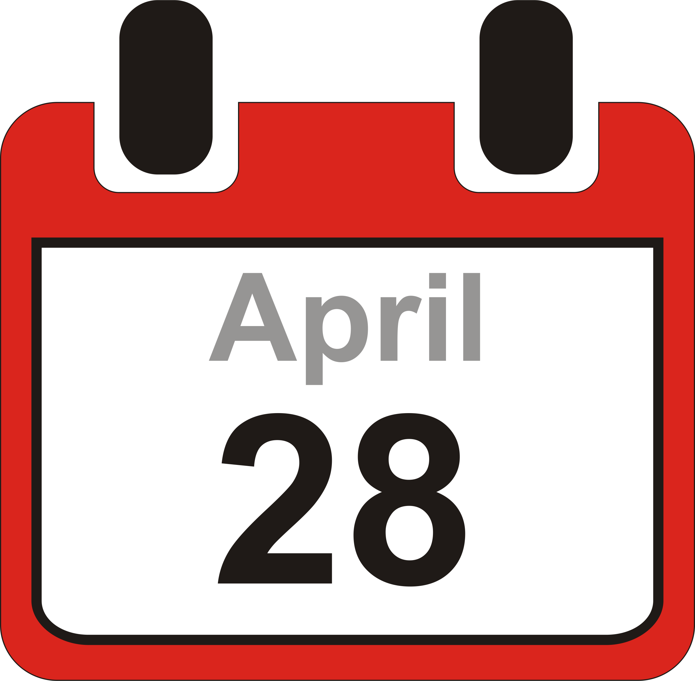 Calendar Clipart - Free Clipart Images