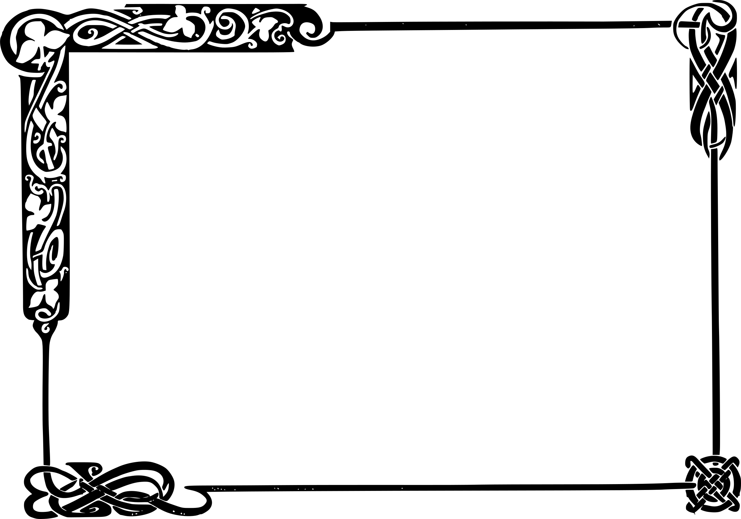 Clipart - Celtic Super Frame