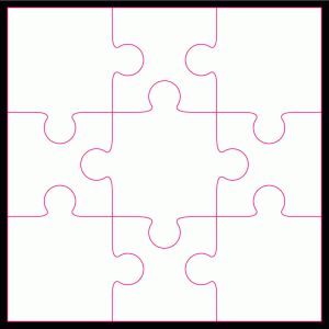 Puzzle Piece Template | Puzzle Of ...