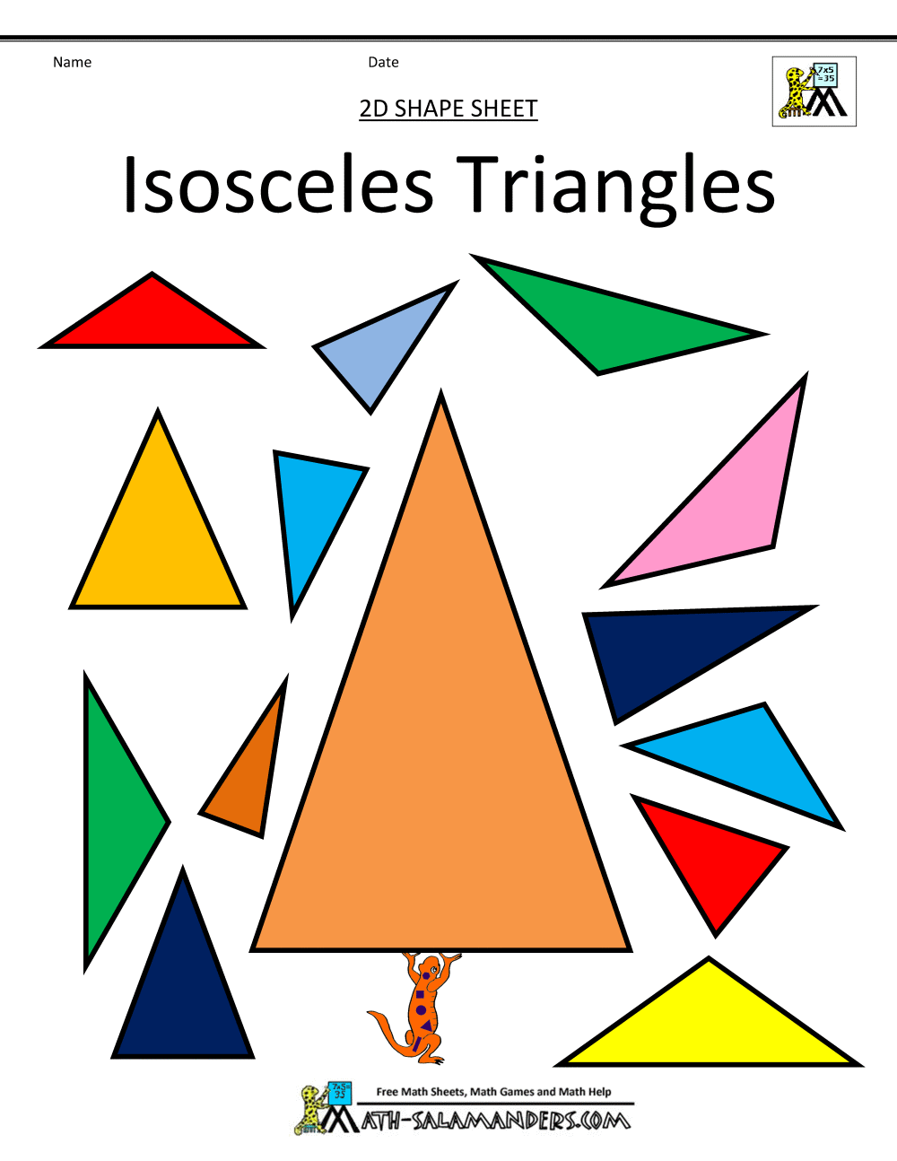 Math worksheet clipart