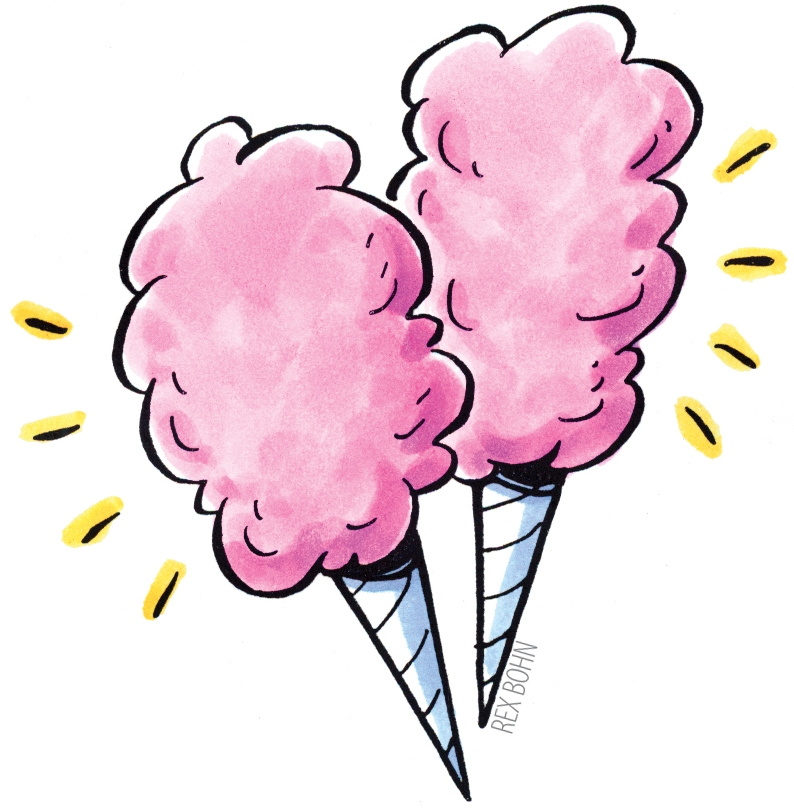 Candy Floss Machine Clipart