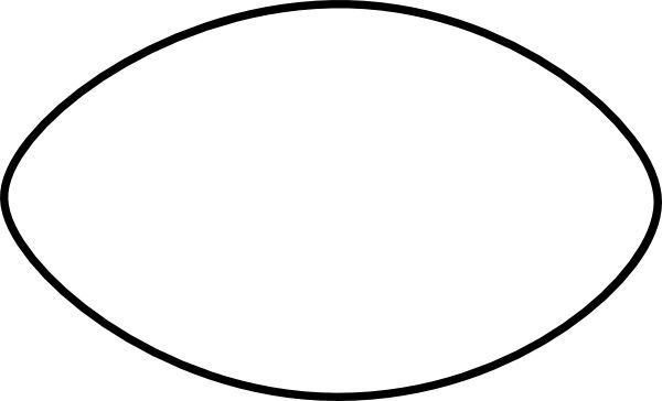 Best Football Outline Clipart #28718 - Clipartion.com