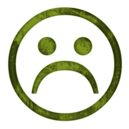 Sad Face Icon Style 2 #019193 Â» Icons Etc