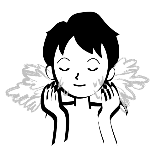 Clip Art Wash Face Clipart