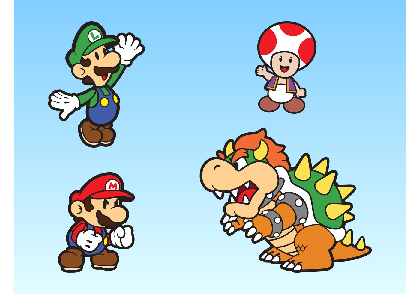 Mario Free Vector Art - (12263 Free Downloads)