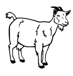 Cartoon goat clip art free vector in open office drawing svg 2 ...