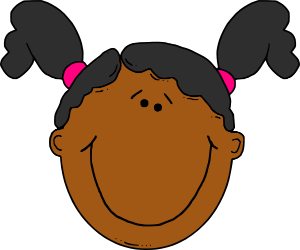 Girl Face Clipart
