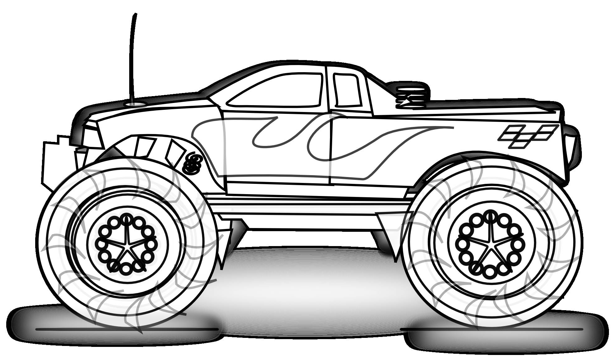 Monster truck clip art