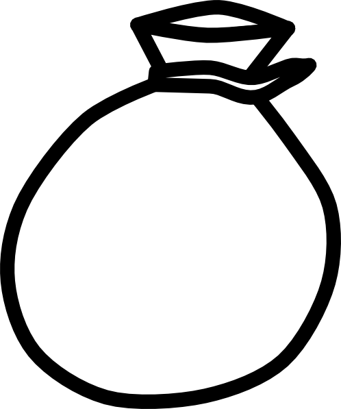 Handbag Outline Clipart