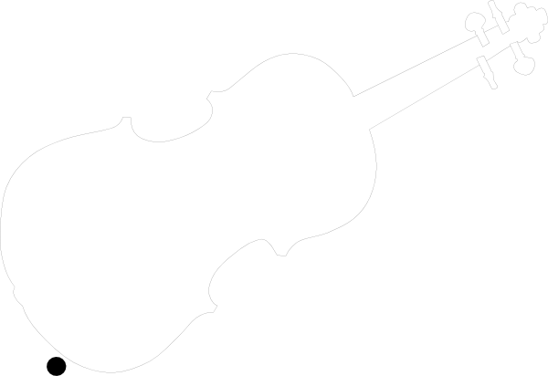 Violin Clipart Black And White - Free Clipart Images