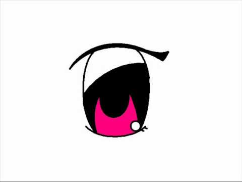 Anime Blinking Eye - YouTube