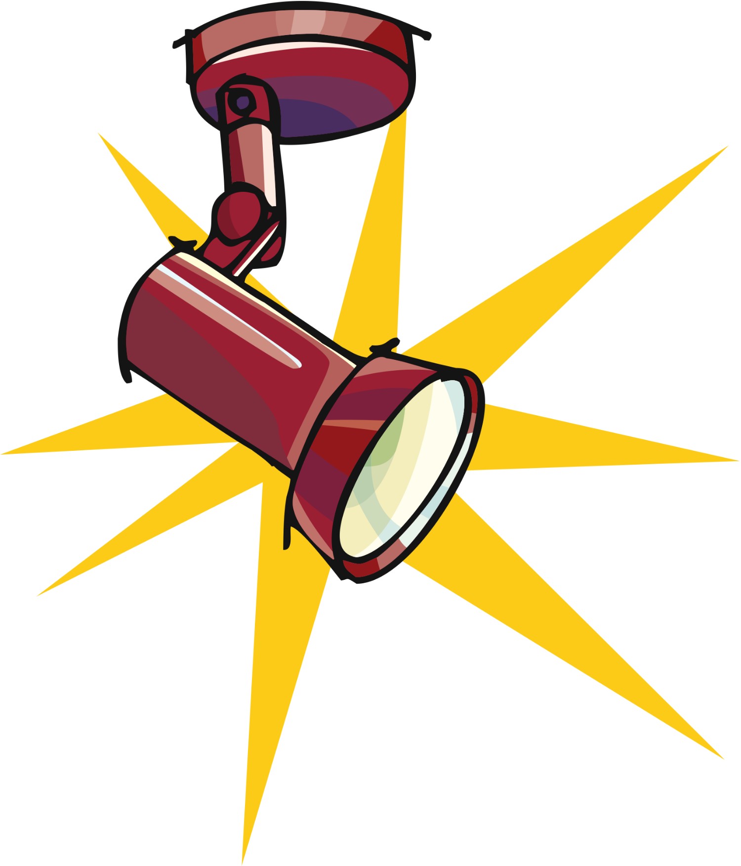 Spotlight Clip Art Free - Free Clipart Images