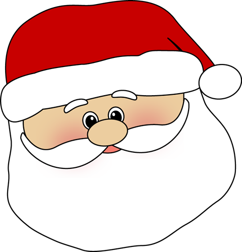 Santa Head Clipart