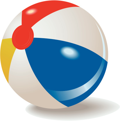Beach Ball Clip Art, Vector Images & Illustrations