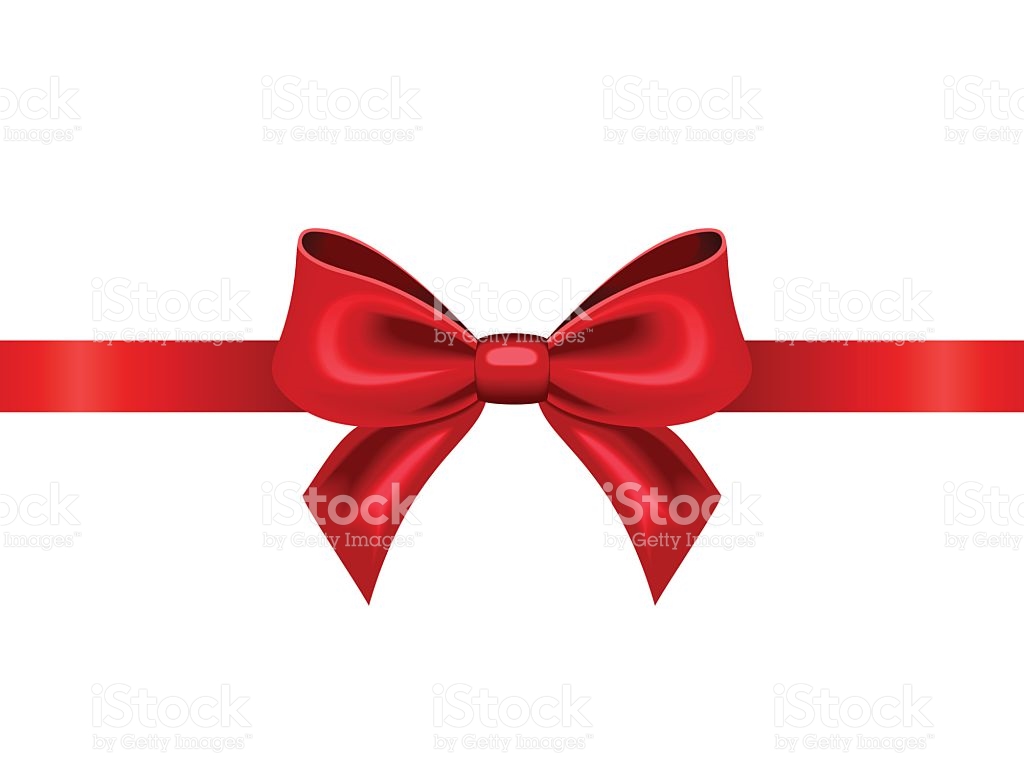 Red Ribbon With Bow Vector Illustration stock vector art 501367333 ...