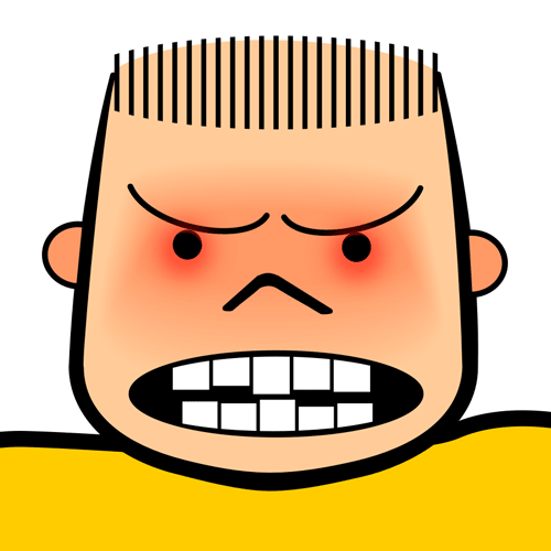 Mean Boy Clipart