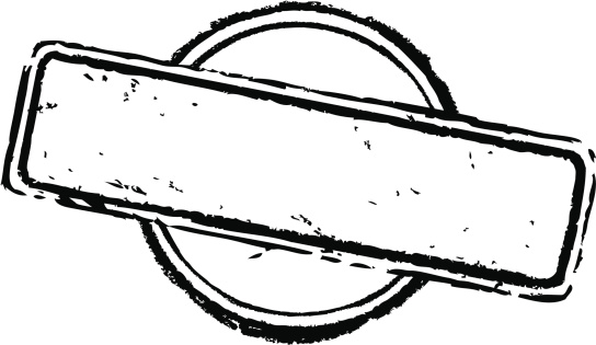 Rubber Stamp Vector Seal Stamper Blank Clip Art, Vector Images ...