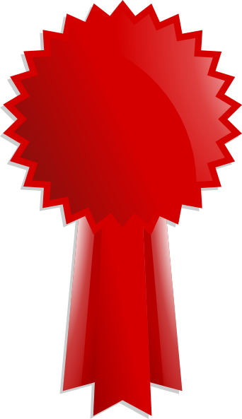 Prize Ribbon Yellow Clipart