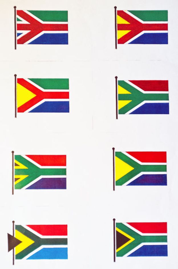 Fred Brownell: The man who made South Africa's flag - BBC News