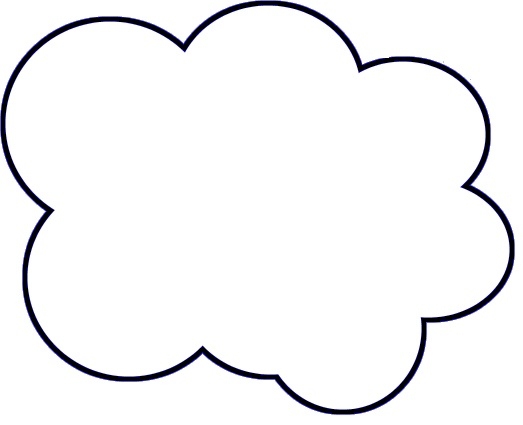Cloud Template Printable - ClipArt Best