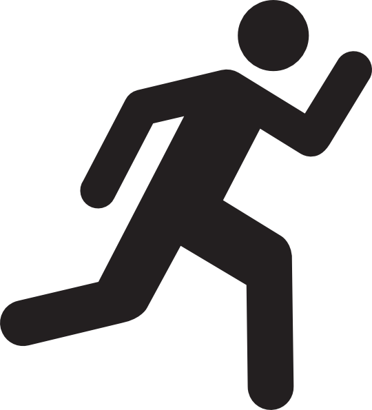 Runner clip art images