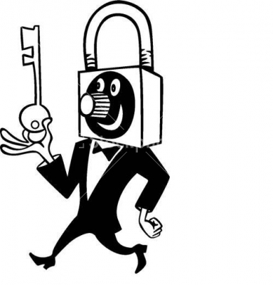 Lock And Key Cartoon - ClipArt Best