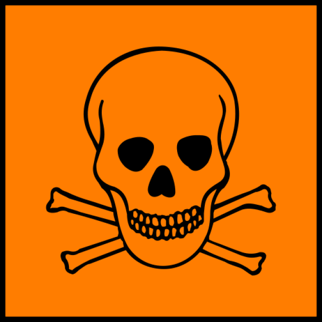 Science Flammable Hazard Sign - ClipArt Best