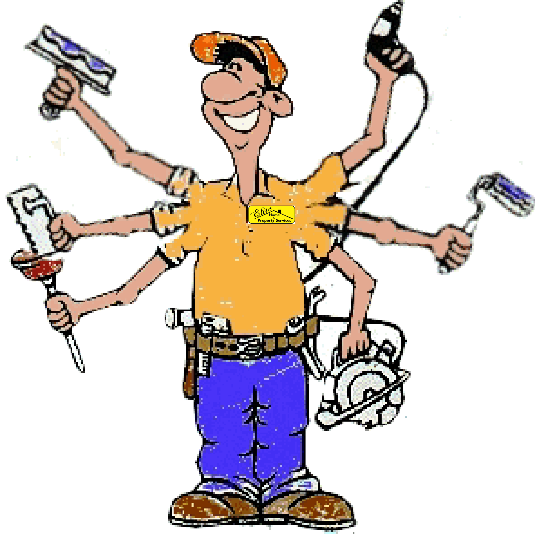 Free handyman logo clipart