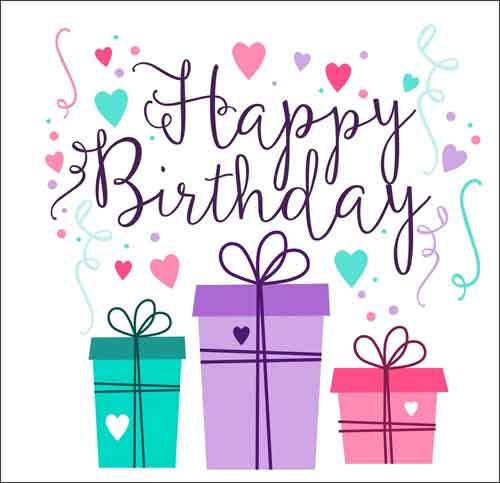 Birthdays, Birthday cards and Birthday card template