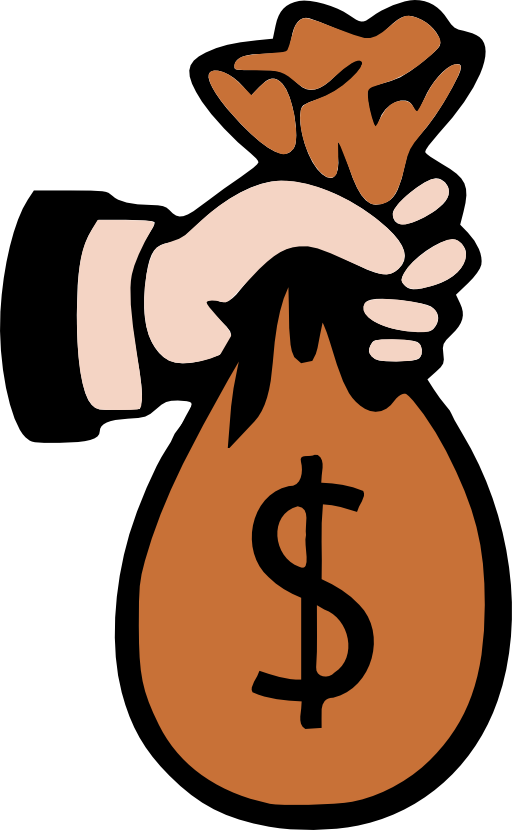 Money bags clip art