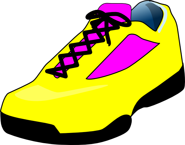 Walking Shoes Clipart