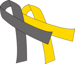Brain Cancer Ribbon Clip Art