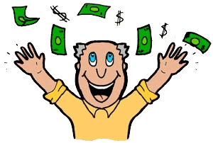 Won The Lottery Clipart