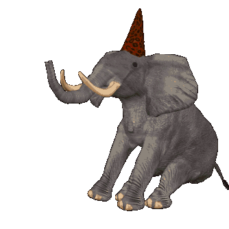Cute Elephant Clip Art Gifs at Best Animations