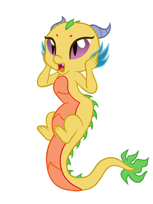 522099 - artist:queencold, baby dragon, chinese dragon, dragon ...