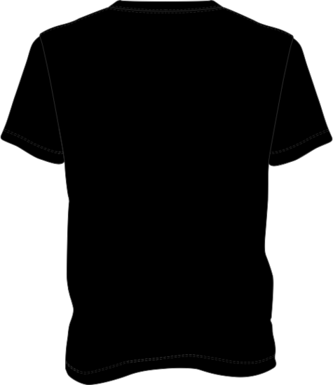 Mens Tshirt Back Black 4png Clipart - Free to use Clip Art Resource