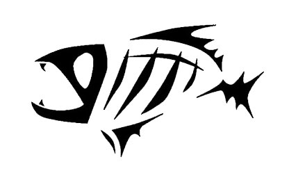 Fish Skeleton Clipart