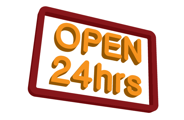 Open 24 Hours Gif - ClipArt Best