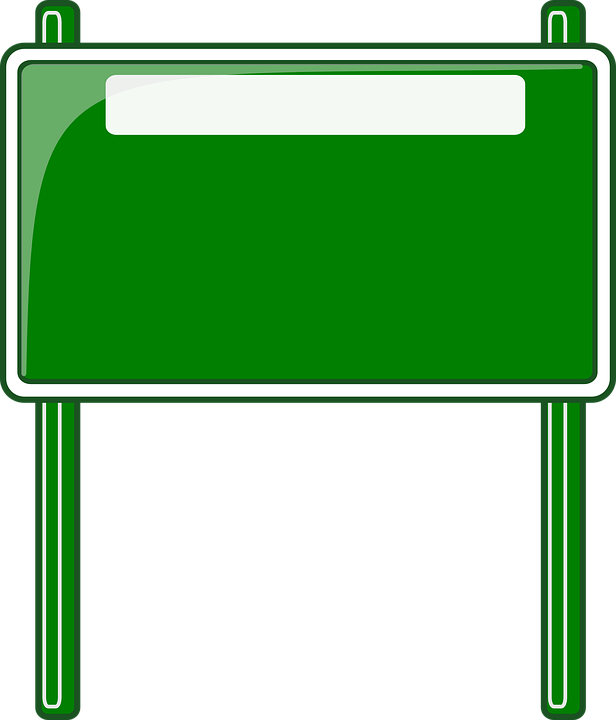 Road sign clipart transparent