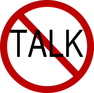 No Talk clip art - vector clip art online, royalty free & public ...