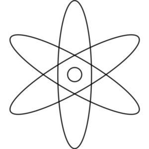 atom simple - public domain clip art image @ wpclipart.com - Polyvore