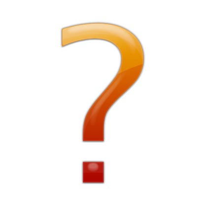 question mark