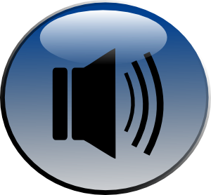 Audio Speaker Glossy Icon clip art - vector clip art online ...