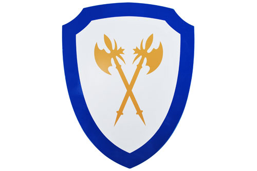 Medieval Wooden Axe Shield Sword